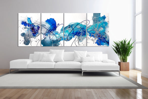 Abstract Painting "Beautiful Ocean"