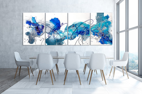 Abstract Painting "Beautiful Ocean"