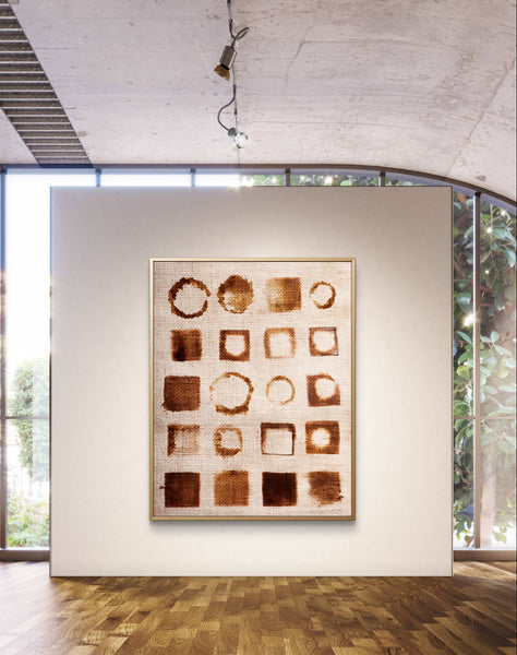 Abstract Wall Art - Brown 1