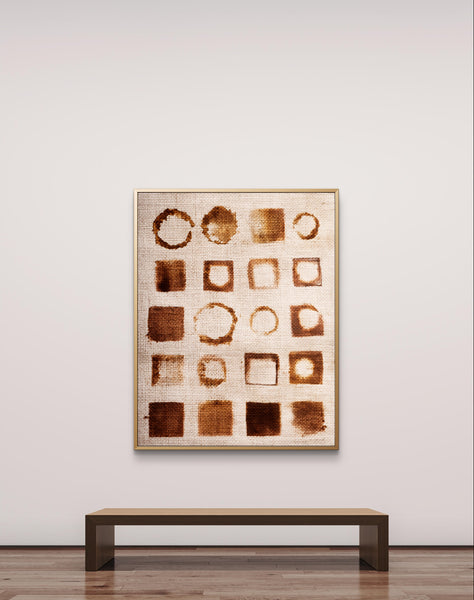 Abstract Wall Art - Brown 1