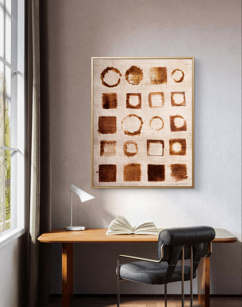 Abstract Wall Art - Brown 1