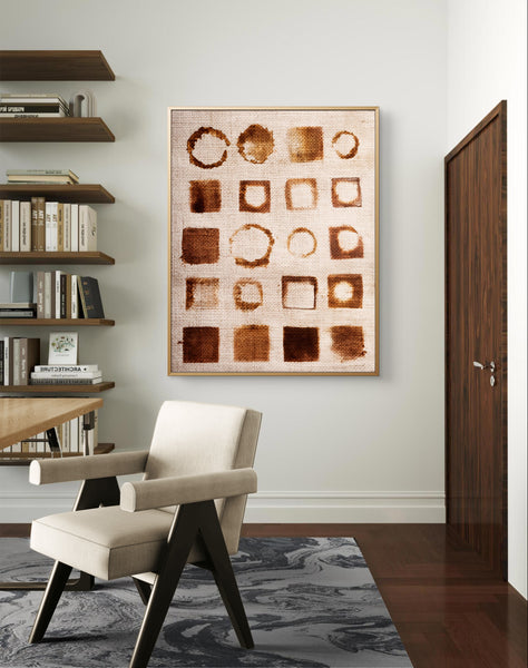 Abstract Wall Art - Brown 1