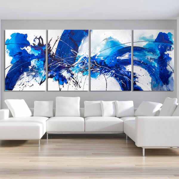 Abstract Painting "Ocean Blue 2"