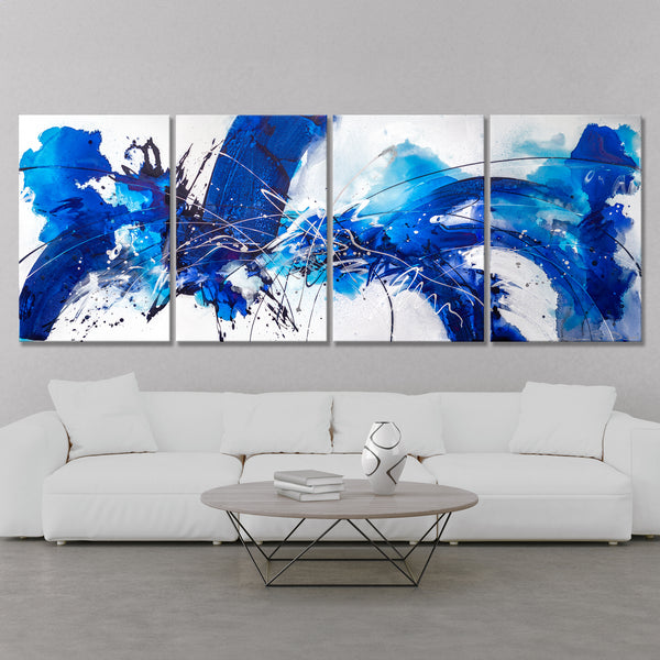 Abstract Painting "Ocean Blue 2"