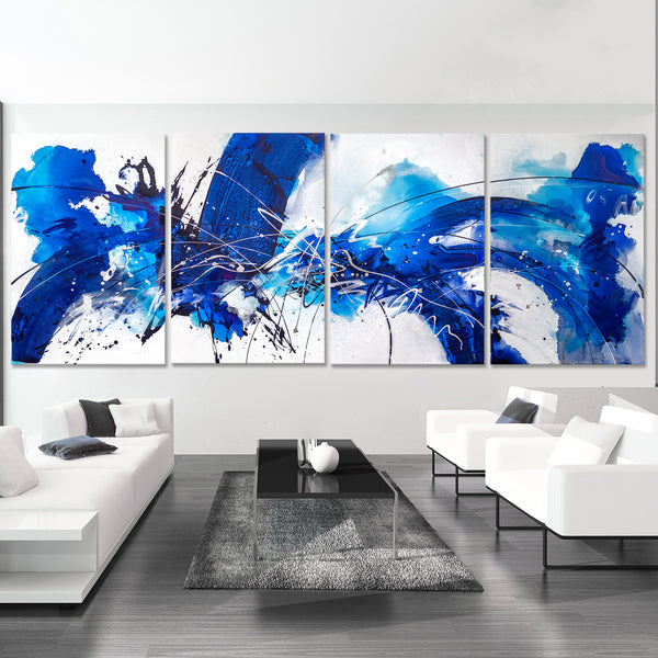 Abstract Painting "Ocean Blue 2"