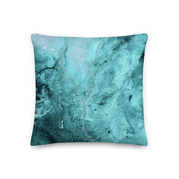 Premium Pillow "Aquatic 2 - 4 Light Aqua"