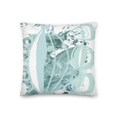 Premium Pillow "Light Seafoam - 4"