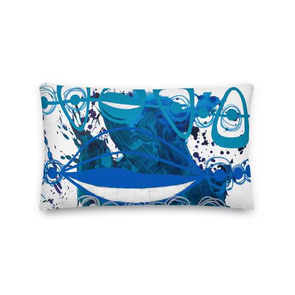 Premium Pillow "Blue - 4"