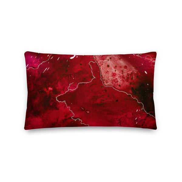 Premium Pillow "Crimson Sky 1"