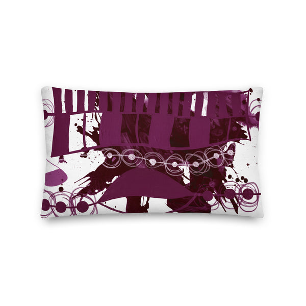 Premium Pillow "Aubergine 1"