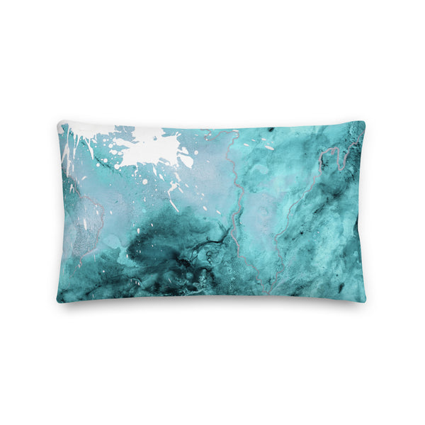 Premium Pillow "Aquatic 2 - 4 Light Aqua"