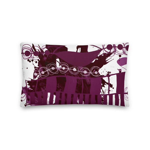 Premium Pillow "Aubergine 1"