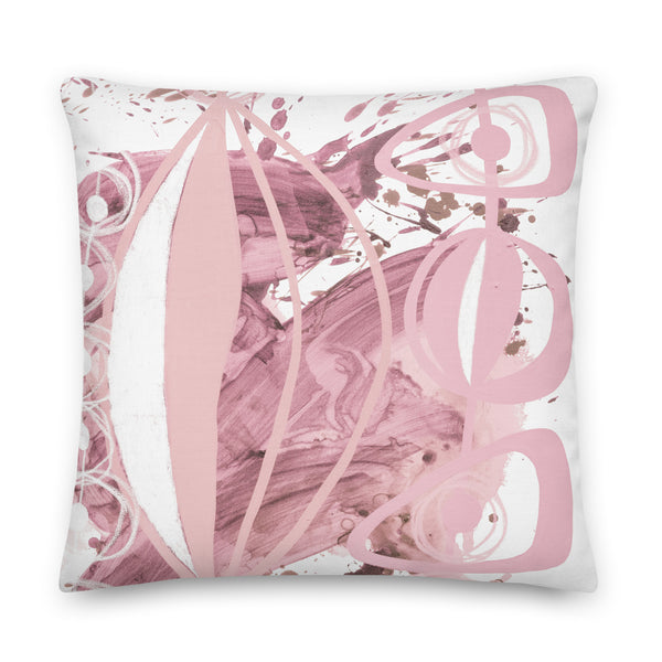 Premium pillow "Rose Bouquet - 4"