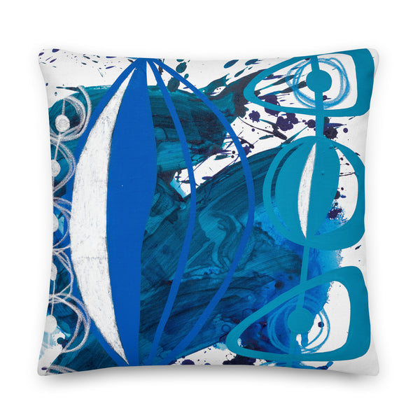 Premium Pillow "Blue - 4"