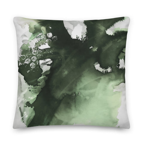 Premium Pillow "Sage & Gray"