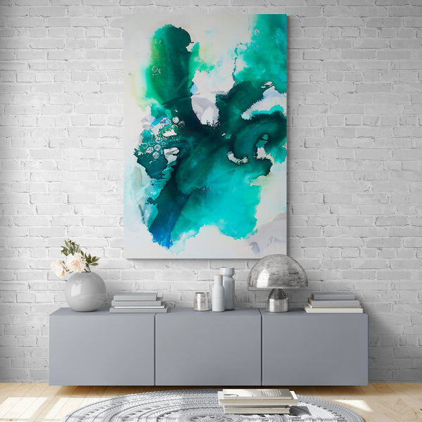 Abstract Painting  "Tropical Waters 2"