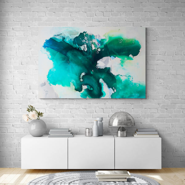 Abstract Painting  "Tropical Waters 2"