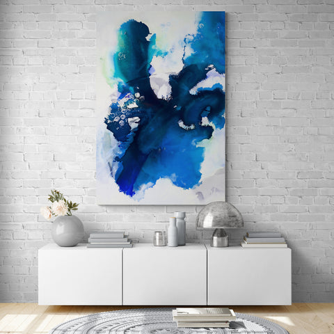 Abstract Wall Art -  Tropical Waters 2B - Nautical Waters