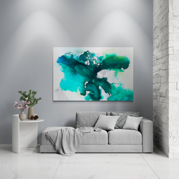 Abstract Wall Art - Tropical Waters 2B