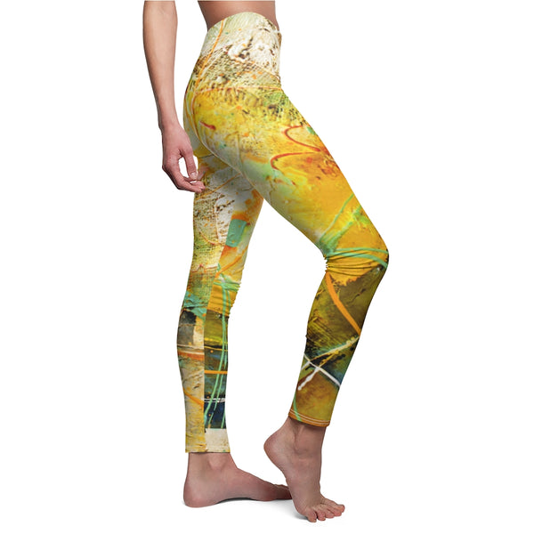 Women's Leggings (Bright Collection)  Yellow