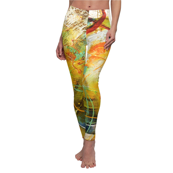 Women's Leggings (Bright Collection)  Yellow