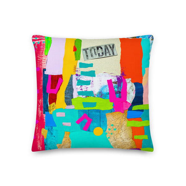 Premium Pillow - "Symphony of colors - 1"