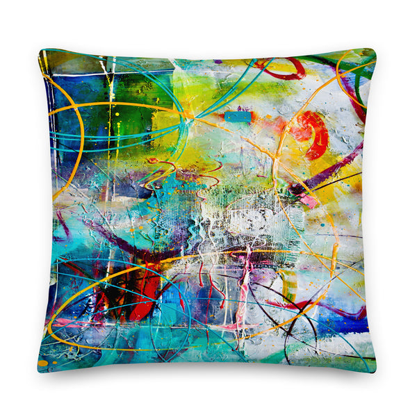 Premium Pillow -"Bright Sunny Day"